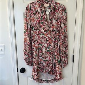 Floral Wrap Dress